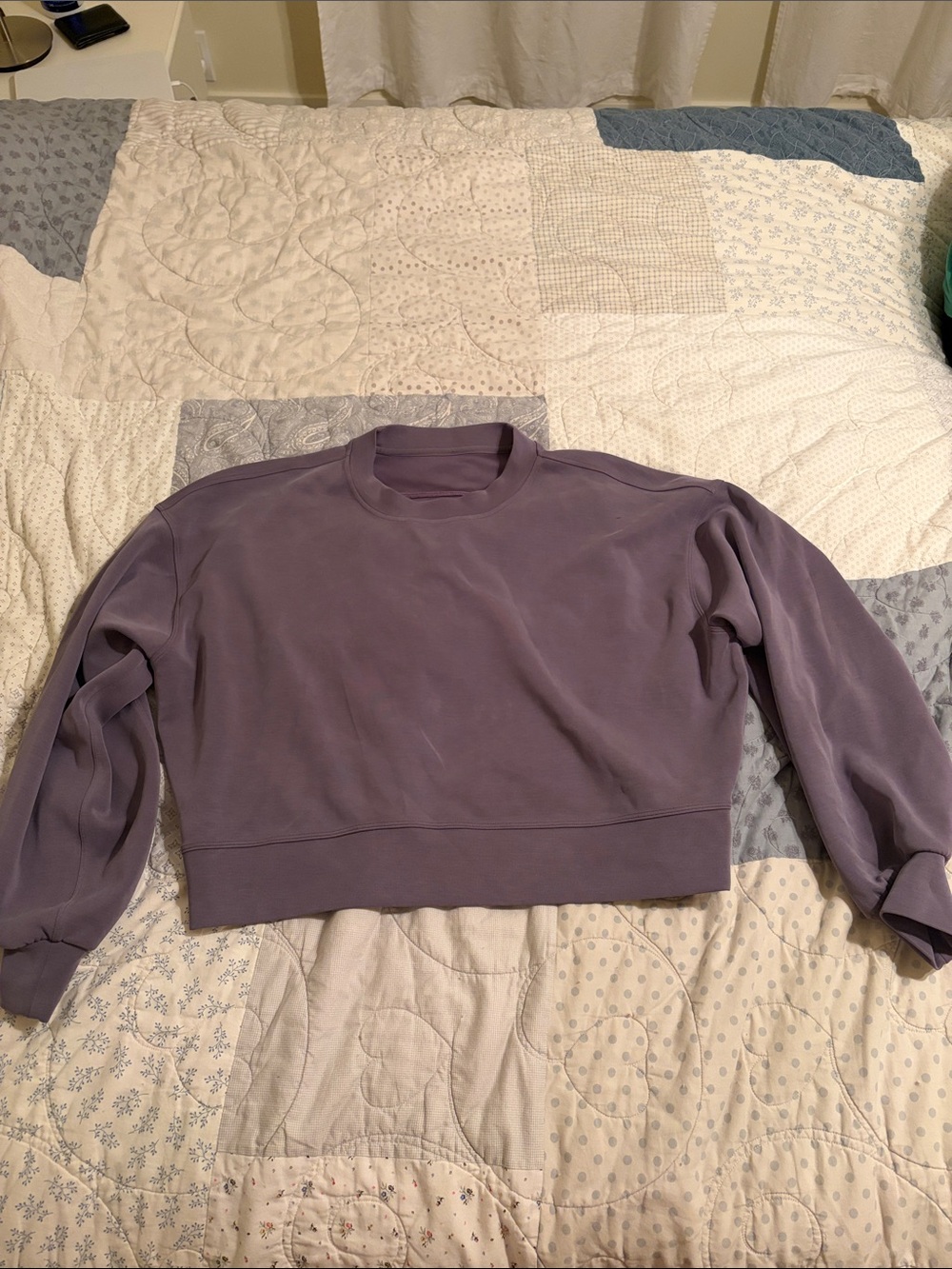 Lululemon softstream perfectly oversized cropped crew